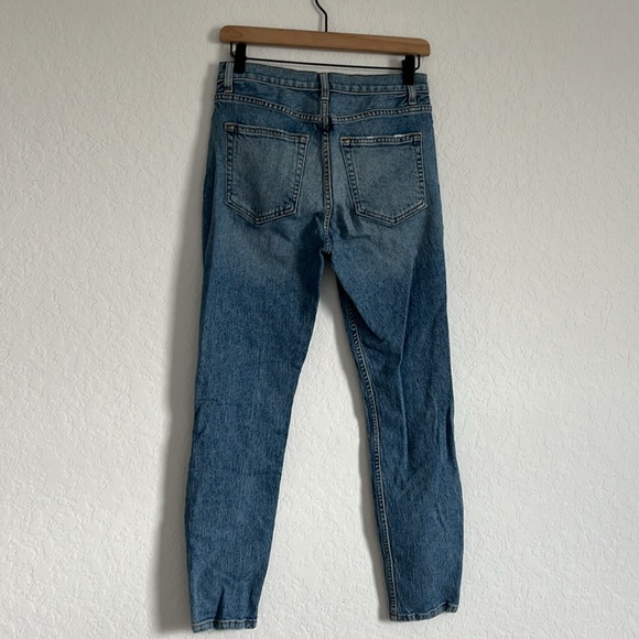 Reformation Serena High Skinny Crop Jeans Augusta Wash - Picture 5 of 6